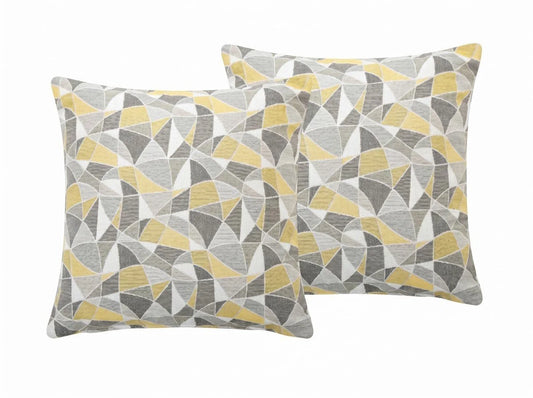 Pair of 16”x16" Caddyshack Sunshine Indoor/Outdoor Throw Pillows | Outdoor Pillow x 2