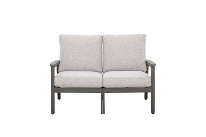 Huntington 4-piece Patio Aluminum Modular Seating Group with Cushions | Outdoor Set