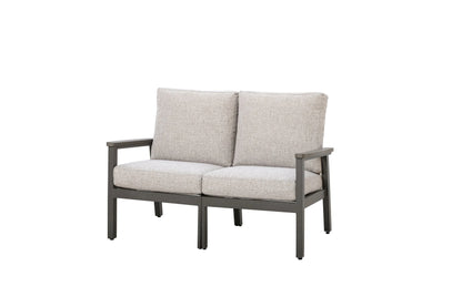 Huntington 4-piece Patio Aluminum Modular Seating Group with Cushions | Outdoor Set