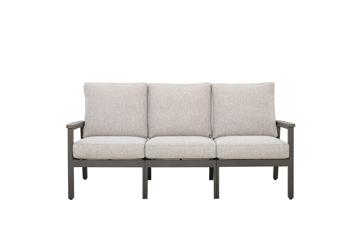 Huntington 5-piece Patio Aluminum Modular Seating Group with Cushions | Outdoor Set