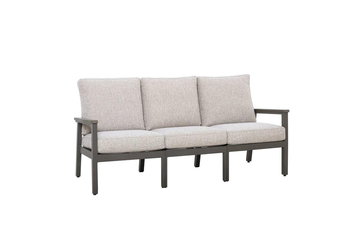 Huntington 5-piece Patio Aluminum Modular Seating Group with Cushions | Outdoor Set