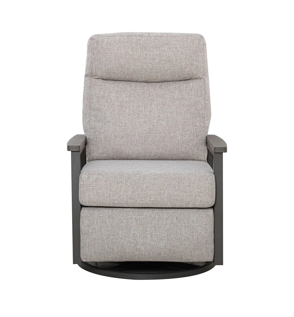 Huntington Outdoor Aluminum Swivel Glider Recliner | Patio Lounge Chair