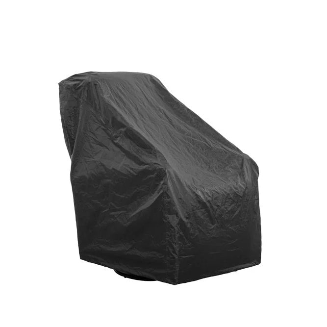 Shoreline Outdoor Aluminum Swivel Glider Recliner in Steeple Gray | Patio Lounge Chair
