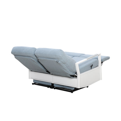 Kiesta Outdoor Aluminum Reclining Loveseat Sofa | Outdoor Sofa