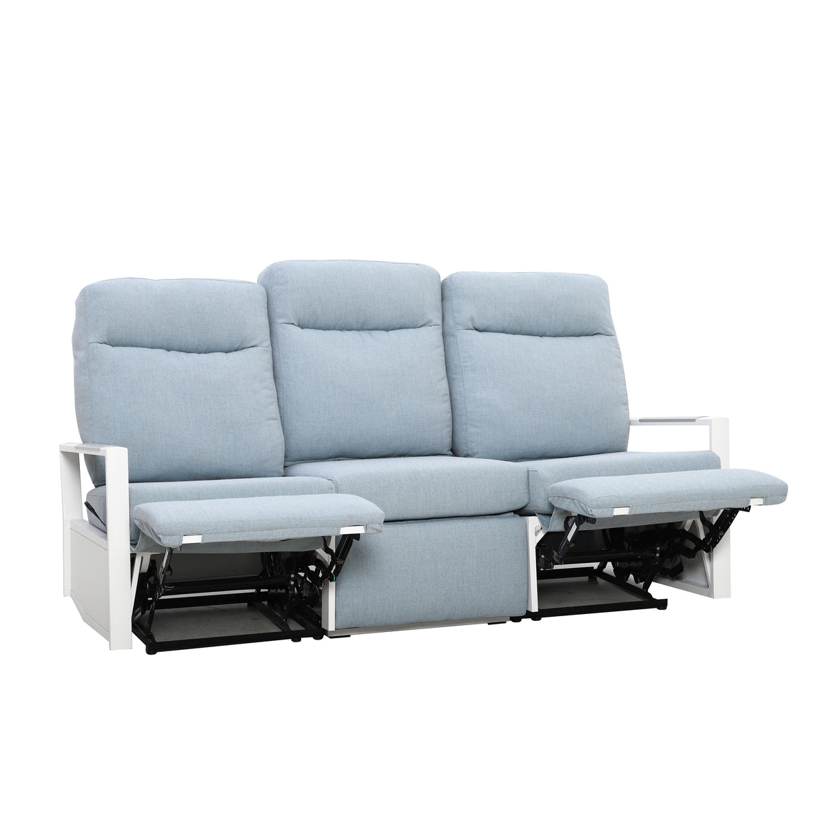 Kiesta Outdoor Aluminum Reclining Sofa | Outdoor Sofa