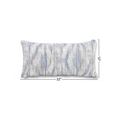 Pair of 22"x12" Fabray Rain Indoor/Outdoor Lumbar Pillows | Outdoor Lumbar Pillow x 2