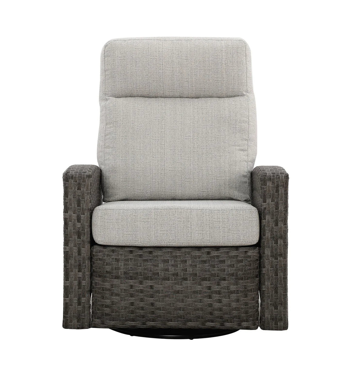 Malibu II Outdoor Wicker Reclining Sofa Conversation Set with a pair of Recliners | Outdoor Set