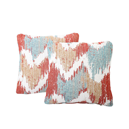 Pair of 16”x16" Oceancliff Sundance Indoor/Outdoor Throw Pillows | Outdoor Pillow x 2
