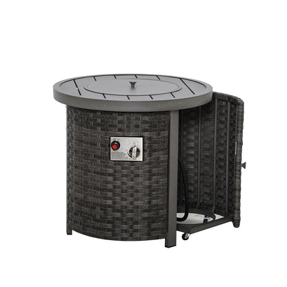 Malibu II Outdoor Firepit Table