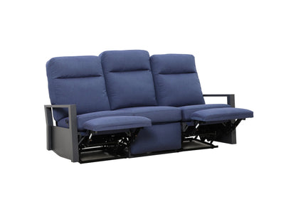 Shoreline Outdoor Aluminum Reclining Sofa | Outdoor Sofa