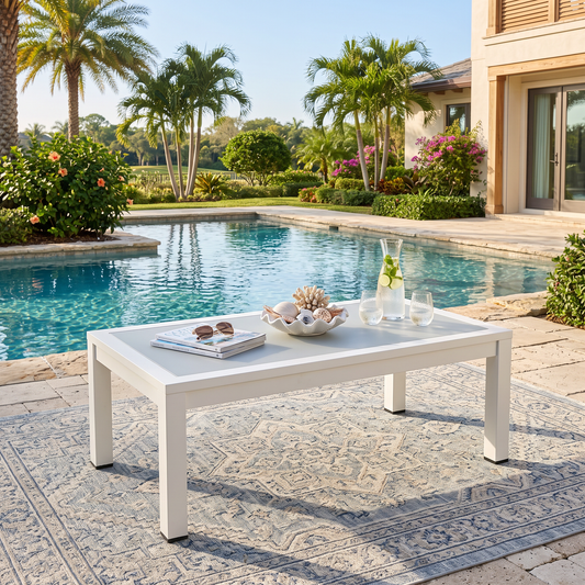 Kiesta Outdoor Aluminum Cocktail Table