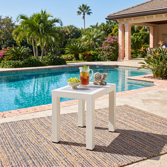 Kiesta Outdoor Aluminum Side Table