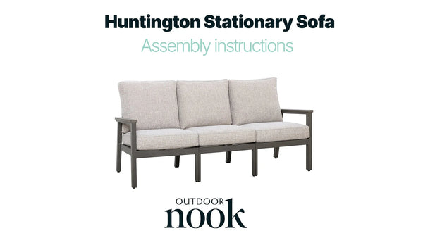 Huntington 3-Seater Stationary Sofa