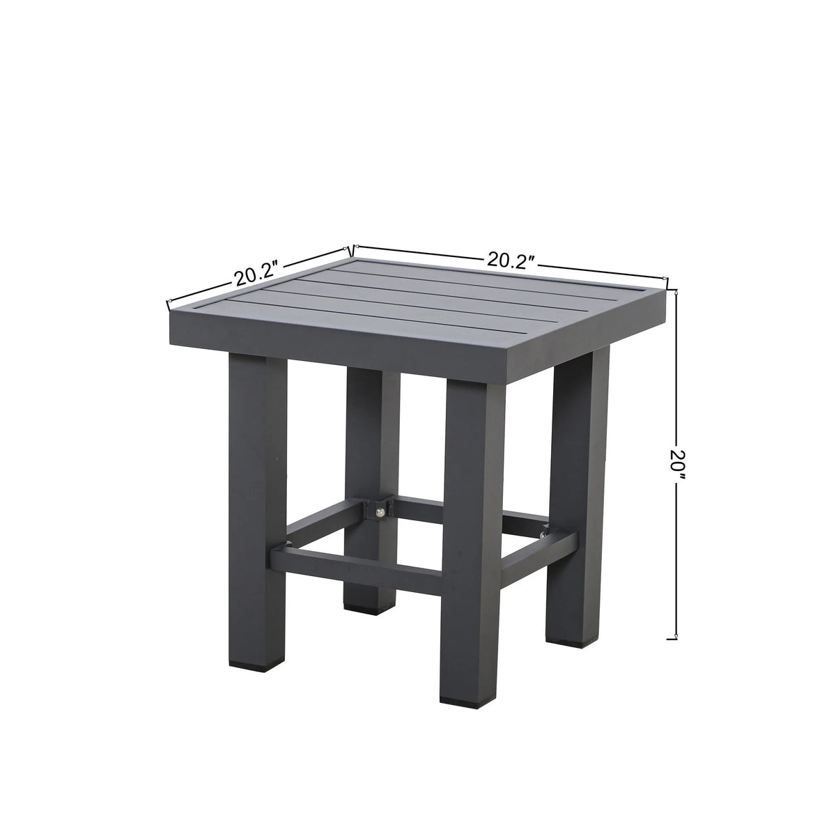 Shoreline Outdoor Aluminum Side Table