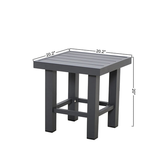 Shoreline Outdoor Aluminum Side Table